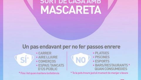 SURT DE CASA AMB  MASCARETA